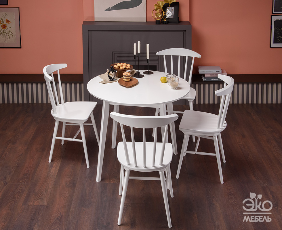 Стол кухонный СКАНДИНАВИЯ круглый